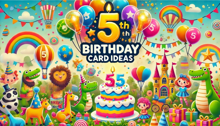 Five Years of Fun: Exciting 5th Birthday Card Ideas