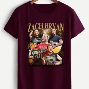 Zach Bryan T-Shirt Tour 2024 USA The Heartbreak Shirt Every Fan Needs